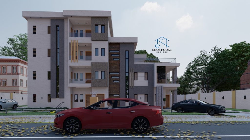 3bedroom duplex with penthouse fused with 2bedroom flat apartment